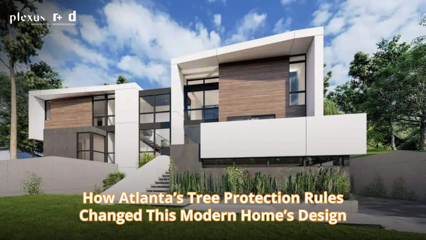 How Atlanta’s Tree Protection Rules Changed This Modern Home’s Design